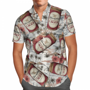 Yuengling Lager All Over Print 3D Hawaiian Shirt  - Thelegend59