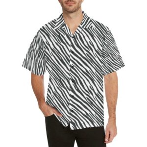 Zebra Classic Print Design Hawaiian Shirt  - Thelegend59