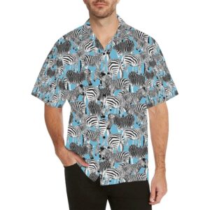 Zebra Print Design Hawaiian Shirt  - Thelegend59