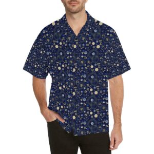 Zodiacthemed Design Print Hawaiian Shirt  - Thelegend59